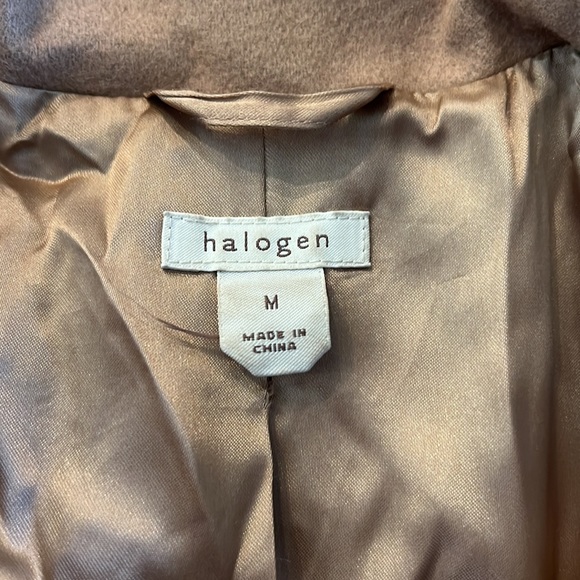 Halogen brown wool coat - Picture 6 of 12